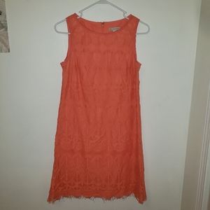 Coral Color Dress